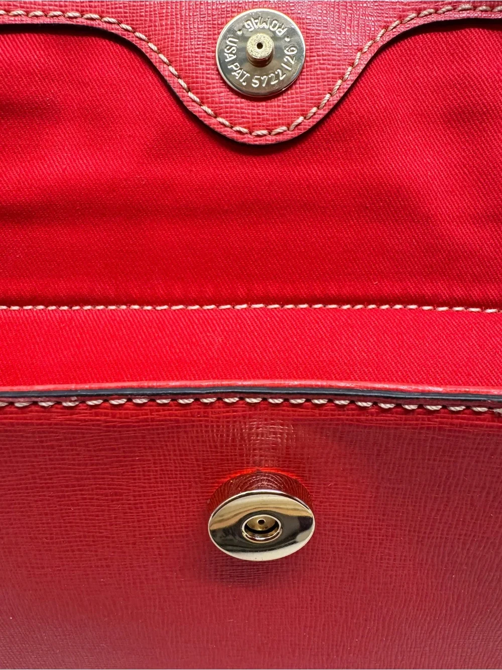 Dooney & Bourke Saffiano Leather Dana Pocket Clutch - Picture 11 of 12